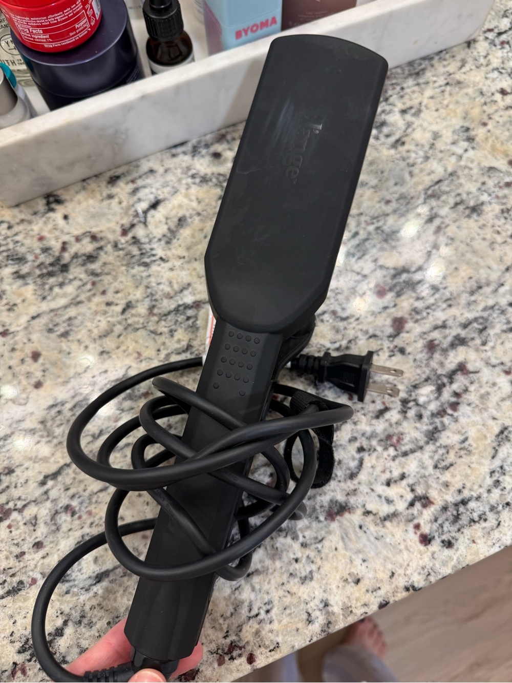 L’ange Le Waver 3 barrel titanium hair waving iron
